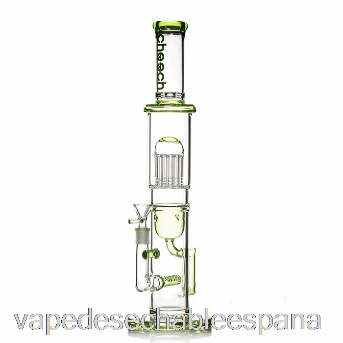 Vape Desechable España Cheech Glass Tree Recycler Big Rig Bong Verde